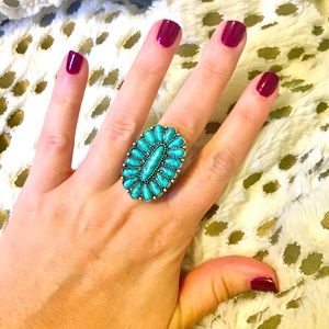 SOLD Western Turquoise Stone Ring